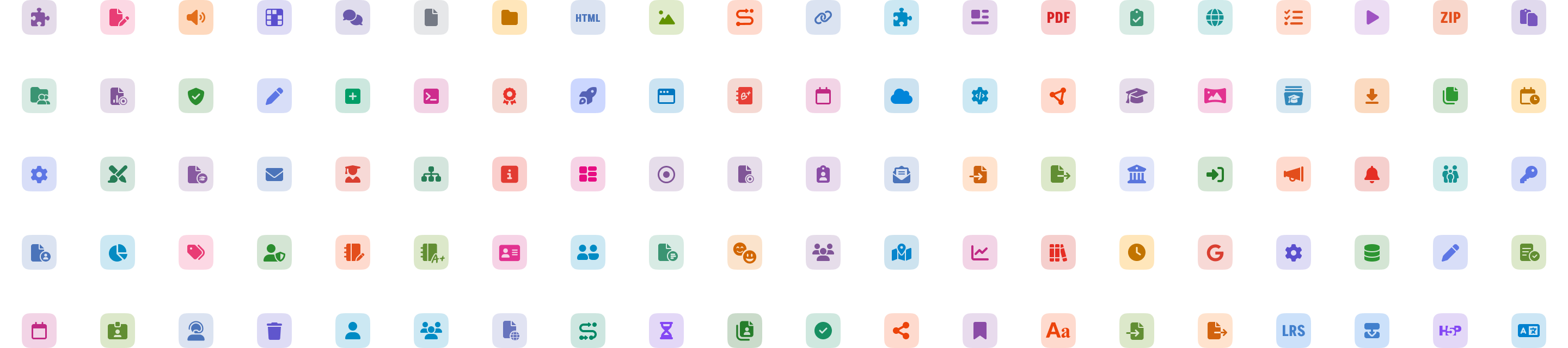 Brand icons