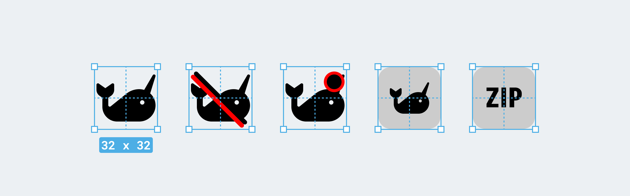 Icon templates